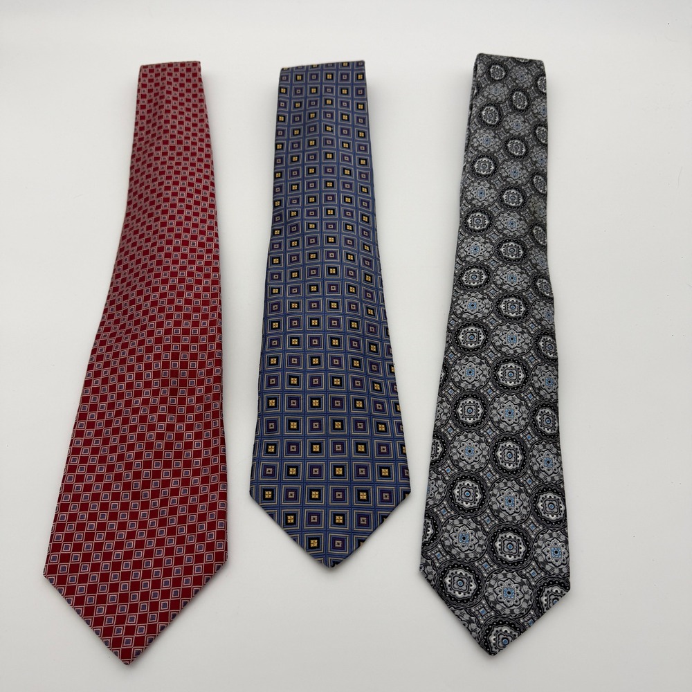 Robert Talbott Best of Class Silk Tie Lot of 3